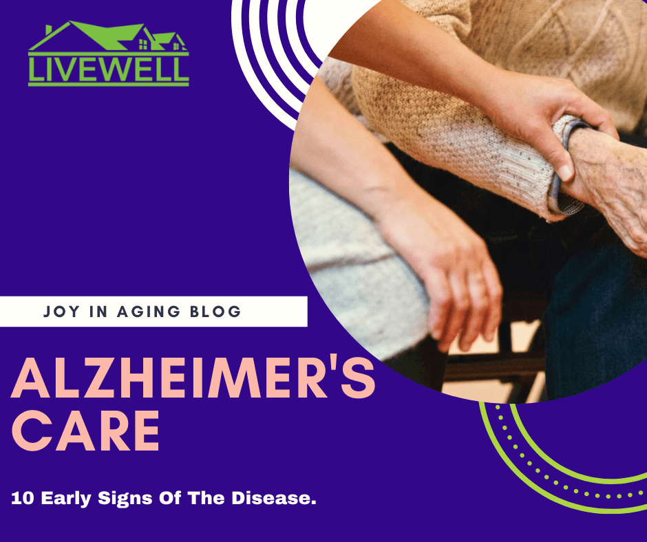 Alzheimer's Care- Top 10 Signs Of The Disease.